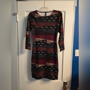 Leopard Print Women's Dress